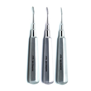 Juego de Elevadores Dentales para Extracción de Raíces, Instrumentos Quirúrgicos con Punta Curva de 2mm, 3mm, 4mm, Acero Inoxidable, para Cirugía Oral y Extracción Dental - Product Image 4