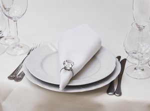 Serviette de table en coton biologique GOTS 240 GSM, serviette de table haut de gamme pour hôtel, restaurant, hôtellerie, linge de table - Product Image 3
