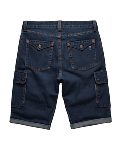 Pantalones Cortos de Mezclilla Cargo de Seis Bolsillos para Hombre, Estilo Urbano Hip Hop, Cintura Media, Estilo Rústico, Ropa de Verano para Hombre - Product Image 5