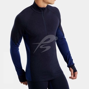 <b>Men's</b> Sublimation Printed 2026 Wholesale Compression <b>Base</b> <b>Layer</b> Top Long Sleeve Shirt-O-Neck Quick Dry Anti-Bacterial Sporty - Product Image 2