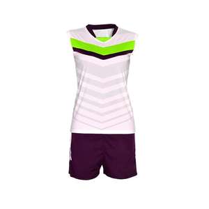 Custom Women Sleeveless Volleyball Uniform Set Breathable Female Sports Training Suit Quick Dry Teamwear Kit - Product Image 6