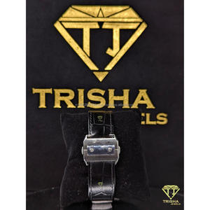 Montre mécanique automatique de luxe Trisha Jewels, boîtier et bracelet en acier inoxydable, style vintage hip-hop, unisexe - Product Image 4