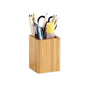 Eco-Friendly Bamboo Salt Jar with Spoon for Kitchen Herb & Spice <b>Storage</b> - Product Image 3