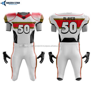 Short d'uniforme de football américain en Spandex/Polyester, protection UV UPF 50+, respirant, anti-humidité, anti-bactérien, personnalisable pour équipe - Product Image 5