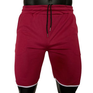 Nouveaux shorts de course pour hommes d'été, respirants, en toile, taille mi-haute, élastiques, pour la gym, l'entraînement, la plage et le fitness - Product Image 1
