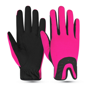 Gants d'équitation personnalisés de haute qualité avec logo, confortables, en cuir, vente en gros, nouvelle arrivée, dernier design, prix bas - Product Image 5