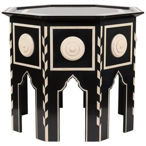 Premium Indian Bone Inlay Furniture Custom Floral Design Handcrafted Luxury Home Decor <b>Cabinet</b> Table Artisan Made India Export - Product Image 1