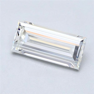 Diamante CVD cultivado en laboratorio, corte baguette, EX-VG, blanco elegante, certificado IGI, claridad VVS-VS, 4.20 quilates, para la fabricación de joyas, pendientes o conjunto. - Product Image 4