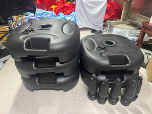 Water Fillable Plastic Tank Base for Feather <b>Flag</b> and Banner Stand Advertising Style Application for Outdoor Advertising Events - Product Image 6