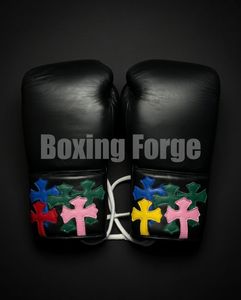 Guantes de Boxeo Profesionales para Hombre y Mujer |   Entrenamiento de Sparring MMA |   Cuero Vacuno de Primera Calidad |   Logotipo Personalizado OEM |   BOXING FORGE - Product Image 6