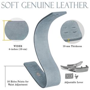 เข็มขัดออกกำลังกายยกน้ำหนักทนทานปรับแต่งได้สำหรับฟิตเนสและป้องกันหลัง - Product Image 2