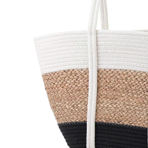 Cesta Trenzada Hecha a Mano de Primera Calidad, Cesta de Almacenamiento Tejida Natural, Organizador Decorativo Ecológico para Compradores Mayoristas - Product Image 2