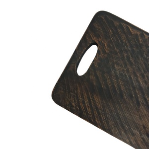 แผ่นไม้ไผ่วอลนัททรงสี่เหลี่ยมสำหรับหั่นเสิร์ฟชาร์คิวรี่มะม่วงทำจากเรซิน - Product Image 5