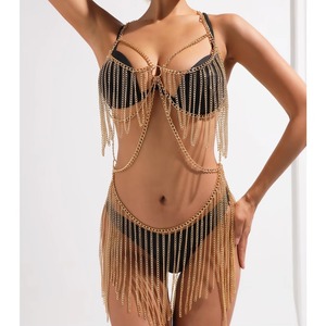 Traje de baño bikini de dos piezas para mujer, top acolchado push-up, tirantes ajustables, parte inferior de cintura alta con lazo lateral, ropa de playa de verano - Product Image 5