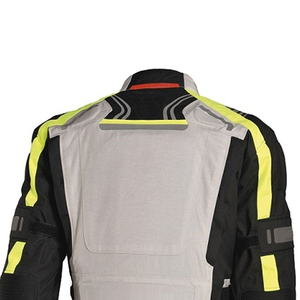 2026 Breathable <b>Racing</b> <b>Jacket</b> OEM Grey Black Yellow Women's & Men's Motorbike Textile <b>Jacket</b> for Motorcycle & Auto <b>Racing</b> Wear - Product Image 4