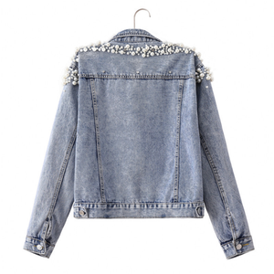 2026 Spring Fashion Jean <b>Jacket</b> Women Coats Fall Clothing <b>Long</b> <b>Denim</b> <b>Jacket</b> Ladies Casual Streetwear Outerwear - Product Image 2