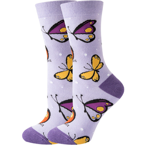 Mid-Calf High-<b>Top</b> Ins Trendy Sports <b>Socks</b> for Autumn Winter Embroidered Knitted <b>Socks</b> Anti-Odor Crew Customization Print - Product Image 1