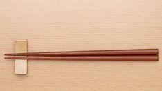 Minimalist Wooden <b>Chopsticks</b> Round Matte Finish <b>Reusable</b> Set for Asian Dinners By Handmade Collection - Product Image 2