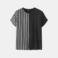 Ensemble T-shirt et short respirant pour homme, personnalisé, automne, 100% coton/polyester, deux pièces, décontracté, vêtements de plage, logo frontal, 180g