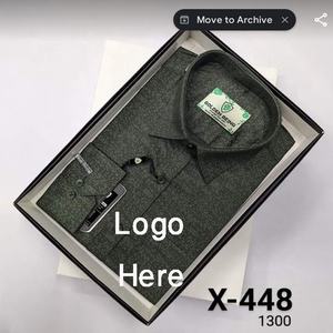 Meilleure vente chemise formelle de bureau pour hommes 100% coton manches longues saison d'automne qualité supérieure Bangladesh prix supérieur à l'exportation - Product Image 3