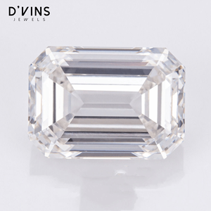 เพชร D'vins Jewels ทรงเหลี่ยมมรกต น้ำหนัก 9.0 กะรัต เกรด G VS1 สร้างในห้องปฏิบัติการ คุณภาพไร้ตำหนิ - Product Image 1