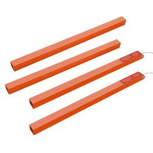 Rampa de asistencia para portón trasero de remolque de doble cara de alta resistencia, capacidad de carga de 360 lb, para remolques utilitarios de 10 pies - Product Image 1