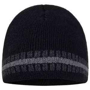 Bonnet en laine noir unisexe pour la vente en gros – Tendance, idéal pour l'extérieur, les voyages et les fêtes, avec service OEM - Product Image 3