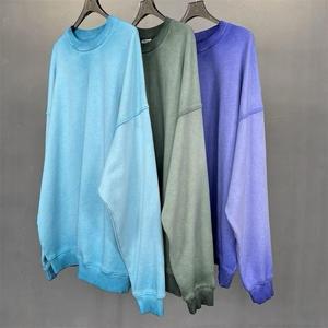 เสื้อฮู้ดดี้สตรีทแวร์ทรงโอเวอร์ไซส์คุณภาพสูง ผลิตตามสั่ง (OEM) พิมพ์ลายปัก ถักทอด้วยผ้าฝ้าย 100% - Product Image 2