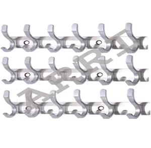 Perchero de Pared Estilo Francés, Estante para Abrigos, Perchero con Estante, Perchero para Tren, Perchero para Sombreros, Seamax - Product Image 1