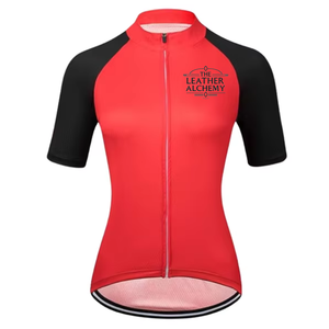 T-shirt de cyclisme pour femmes, maillot de cyclisme respirant à séchage rapide pour la pratique du vélo sur route, l'entraînement, la remise en forme et les activités sportives de plein air - Product Image 1
