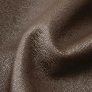High Class Pebble Grain Chrome <b>Tanned</b> Cowhide Leather <b>Solution</b> For Footwear Handbags Backpacks Wallets Tailored Accessories Hide - Product Image 1