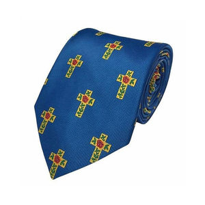 Cravate maçonnique 100 % soie tissée avec G et compas carré, cadeau de regalia maçonnique, cravates neuves 2026 pour hommes - Product Image 1