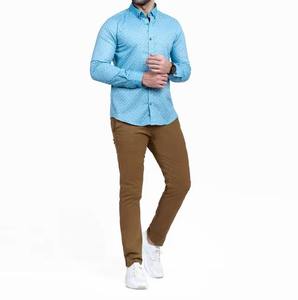 Chemise à manches longues en tissu durable pour hommes, nouvelle collection tendance pour hommes - Product Image 3