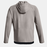 Veste coupe-vent à capuche personnalisée OEM 2026, haute qualité, imperméable, écologique, logo frontal, prix de gros