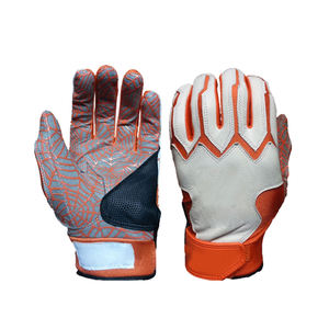 Gants de frappe de baseball personnalisés de haute qualité en cuir de qualité supérieure, antidérapants et résistants à l'usure - Product Image 1