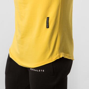 T-shirts de compression personnalisés pour hommes, coupe athlétique, polyester, vente en gros, 100 % coton, t-shirt de sport pour hommes, personnalisable, respirant - Product Image 3