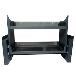Organisateur d'étagère coulissante personnalisé pour épices, pour rangement de placard de cuisine supérieur, organisateur mural en PC - Product Image 1