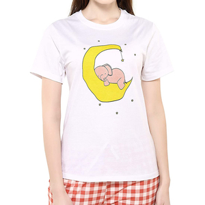 New Arrival Summer Wear Women 2 Piece T Shirt Shorts <b>Set</b> Direct Factory Supplier Soft Cotton Made Ladies <b>Twin</b> <b>Set</b> - Product Image 5