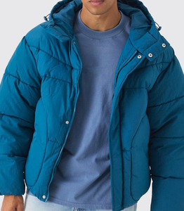 Veste matelassée haut de gamme pour homme – Idéale pour l'hiver, décontractée et résistante au vent, avec fermeture éclair et poches latérales – Manteau pour homme - Product Image 1