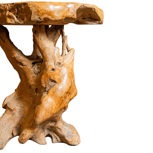 Table basse artisanale en racine de teck rustique, antique, durable, pour salon, meubles de maison, luxe haut de gamme, chef-d'œuvre ARTERRA - Product Image 2