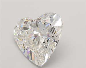 Diamante Cultivado en Laboratorio de 5.02 Quilates, Corte Corazón Brillante, Blanco, Claridad E VVS1, Fabricación de Joyería Personalizada, Diamante CVD - Product Image 3