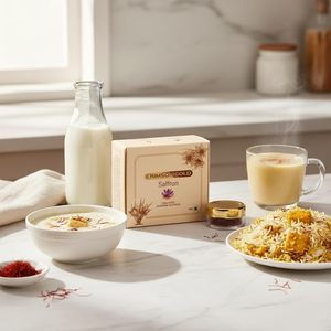 Safran Mogra pur du Cachemire |   Kesar rouge de qualité supérieure |   Fabricant et exportateur en gros en Inde - Product Image 2
