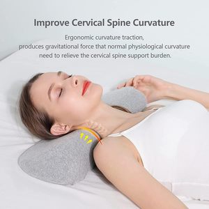 Almohada ortopédica de espuma viscoelástica para cuello, almohada para cuello, hombros y cojines de asiento Lumbar para aliviar el dolor - Product Image 5