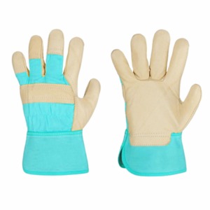 Guantes de Trabajo de Piel de Vacuno de Primera Calidad, Forro de Felpa de Algodón Cómodo, Palma Reforzada - Product Image 5