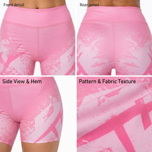 <b>Women</b> Sublimation Printed Compression <b>Shorts</b> Elastic Waist Yoga <b>Shorts</b> Ladies Workout <b>Short</b> Tights Quick Dry Base Layer <b>Shorts</b> - Product Image 6