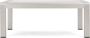 Juego de sofá de aluminio para exteriores, asientos de patio resistentes a la intemperie, muebles de jardín modernos para balcón, terraza, terraza, sala de estar - Product Image 6