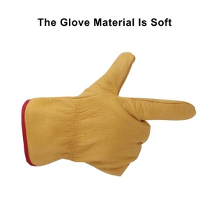 Gants en cuir anti-coupure et anti-choc, personnalisables avec logo, pour usage quotidien, hiver, extérieur, travail, haute qualité, fabriqués directement par le fournisseur. - Product Image 5