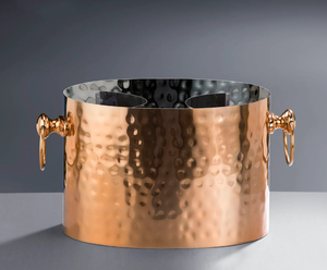 Refroidisseurs à vin et champagne en métal Royal Designs, supports pour seaux à bière et à glace, refroidisseurs élégants et durables pour boissons au meilleur prix - Product Image 1