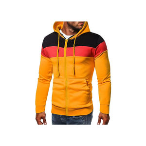 Sweat-shirt à capuche surdimensionné vintage en coton 100% pour homme, tricoté lourd, décontracté, pour l'hiver - Product Image 2