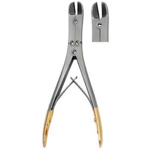 Pin Quirúrgico Caronia TC de 7 Pulgadas, Instrumentos Quirúrgicos Ortopédicos con Mango Dorado, Cortador de Alambre de Acero Inoxidable, Certificado CE Clase I - Product Image 5